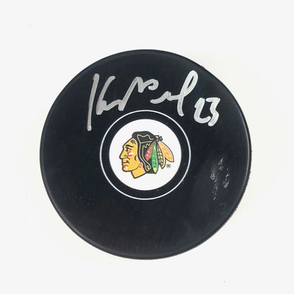 PHILIPP KURASHEV signed Hockey Puck PSA/DNA Chicago Blackhawks Autographed