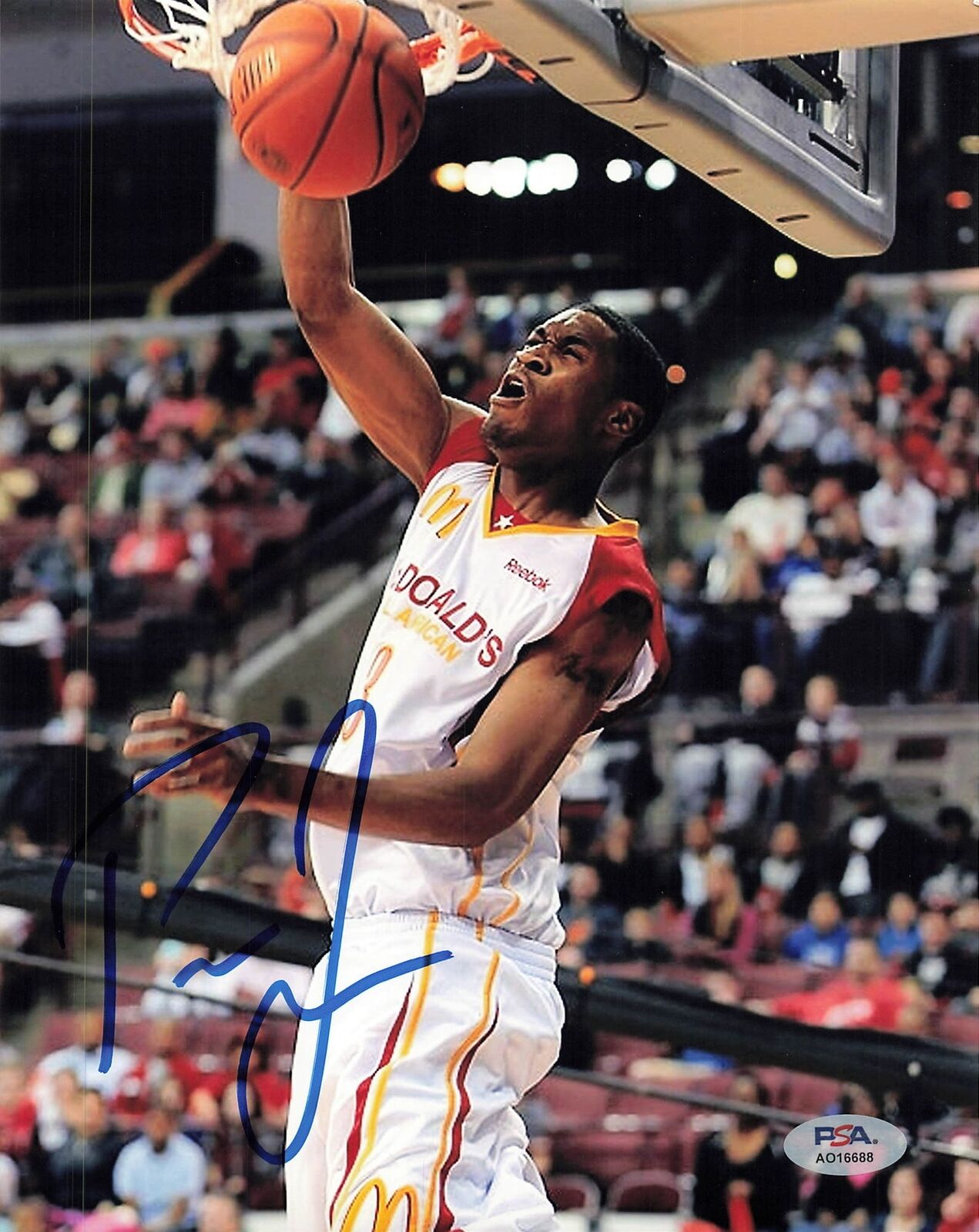 PERRY JONES signed 8x10 photo PSA/DNA Baylor Autographed