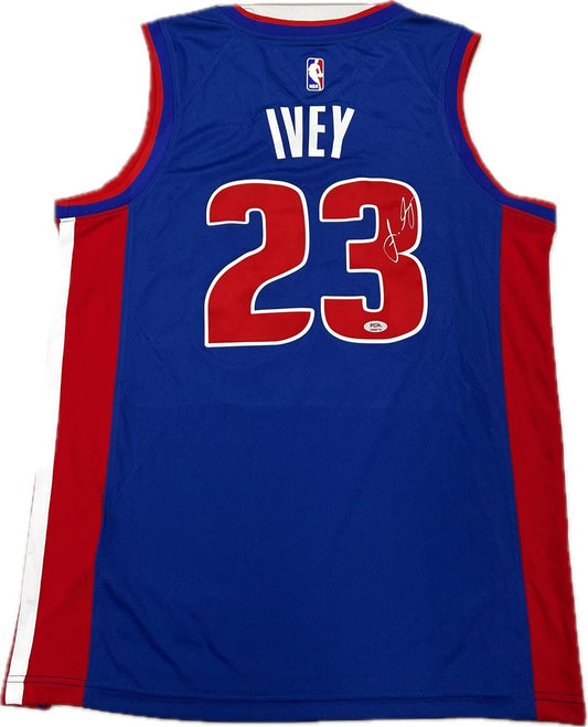 Jaden Ivey signed jersey PSA/DNA Detroit Pistons Autographed