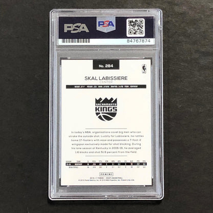 2016-17 NBA Hoops #284 Skal Labissiere Signed Card AUTO PSA Slabbed RC Kings
