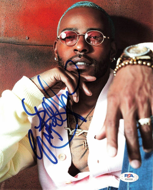 Eric Bellinger signed 8x10 photo PSA/DNA Autographed