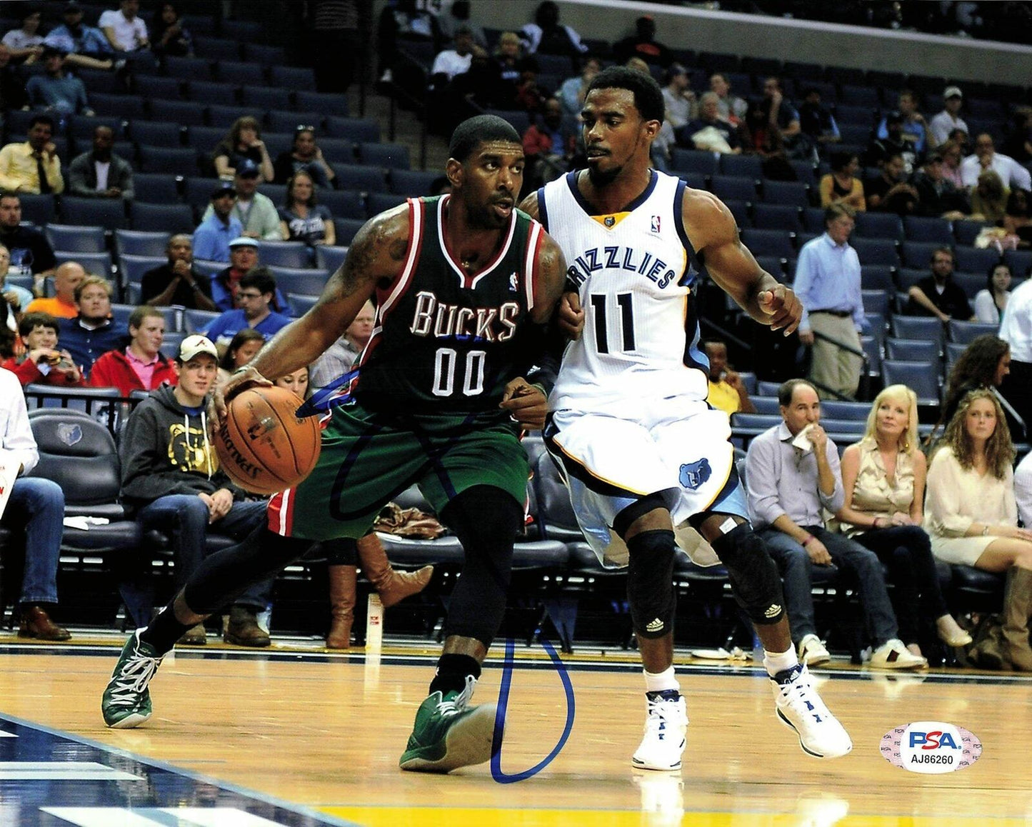 OJ Mayo signed 8x10 photo PSA/DNA Milwaukee Bucks Autographed