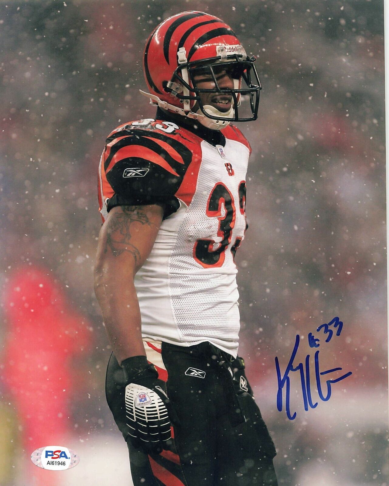 Kenny Watson signed 8x10 photo PSA/DNA Chicago Bears Autographed