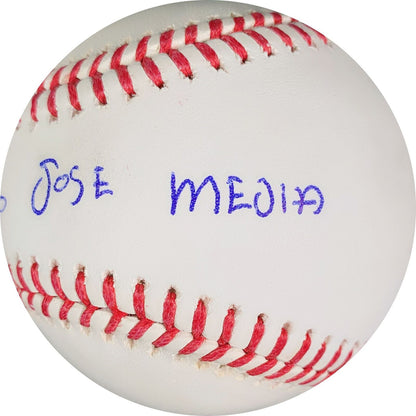 Francisco Jose Mejia signed baseball BAS Beckett San Diego Padres autographed