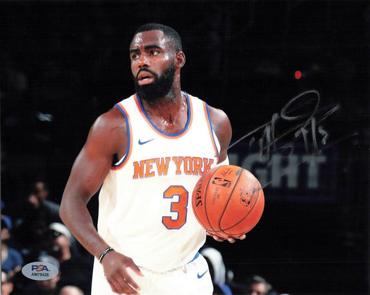 Tim Hardaway Jr. signed 8x10 photo PSA/DNA New York Knicks Autographed