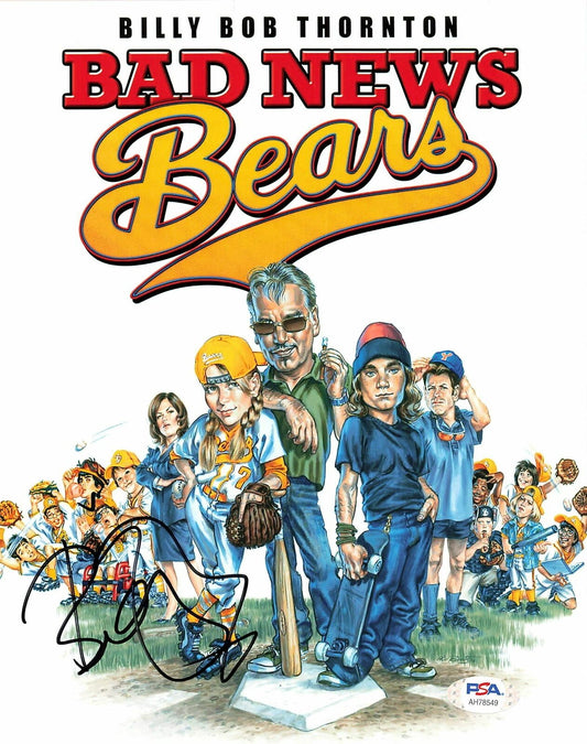 Billy Bob Thornton signed 8x10 photo PSA/DNA Autographed Bad News Bears