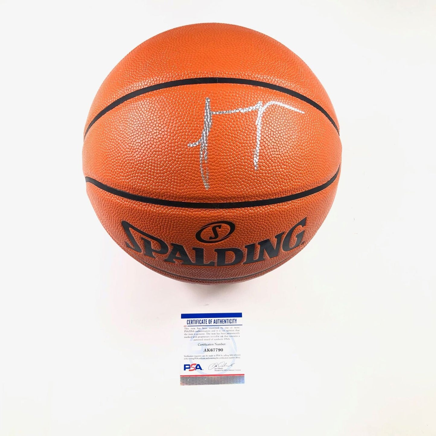 Jalen Green signed Basketball PSA/DNA Houston Rockets autographed