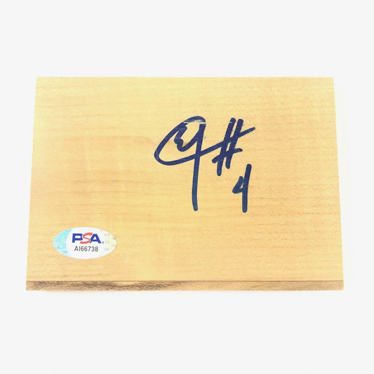 Elfrid Payton Signed Floorboard PSA/DNA Autographed