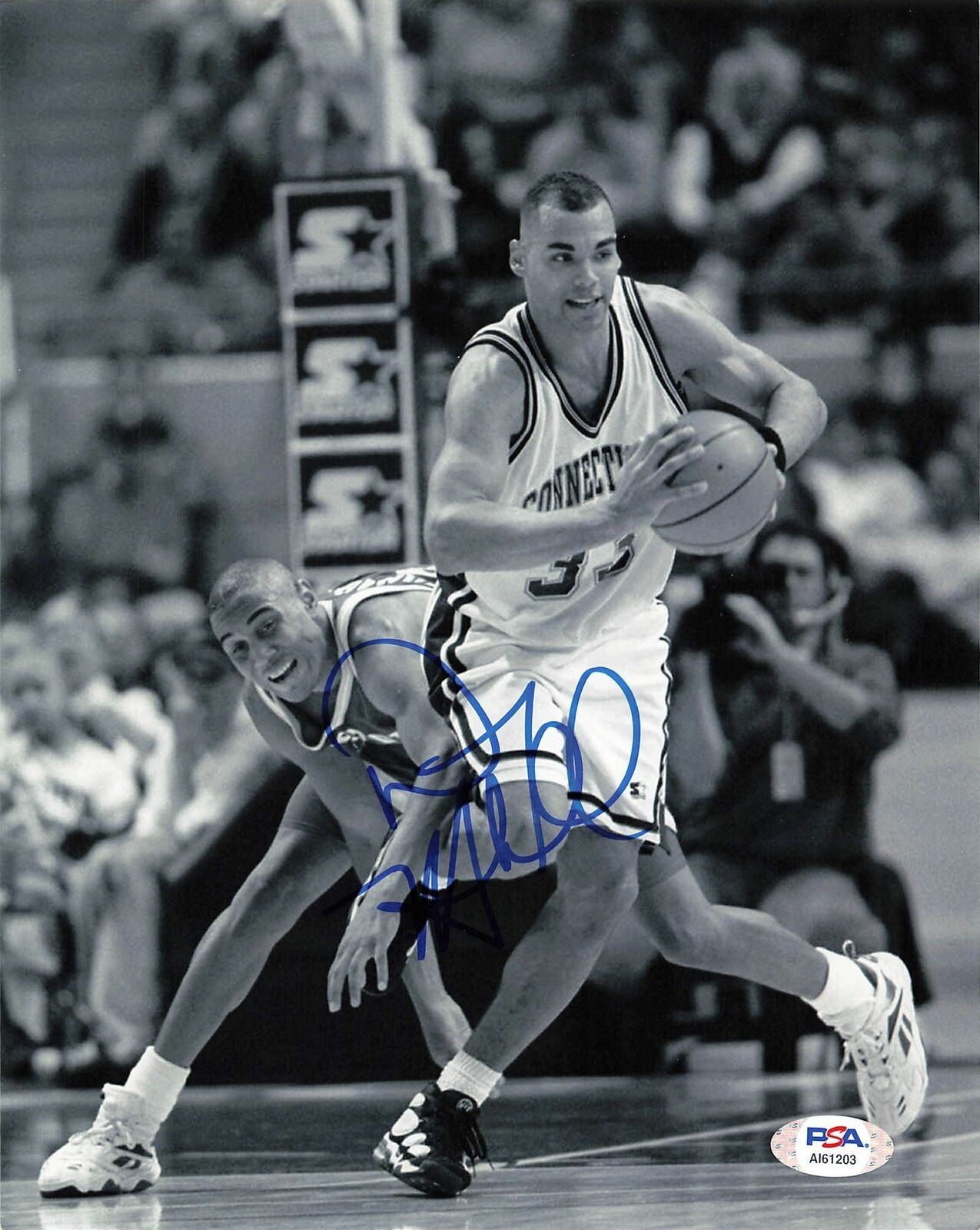 DONNY MARSHALL signed 8x10 photo PSA/DNA UConn Autographed