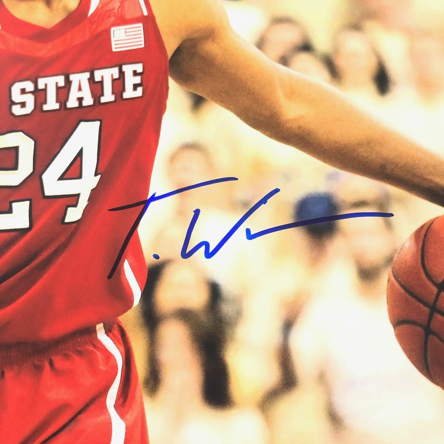 TJ Warren signed 11x14 photo PSA/DNA Indiana Pacers Autographed
