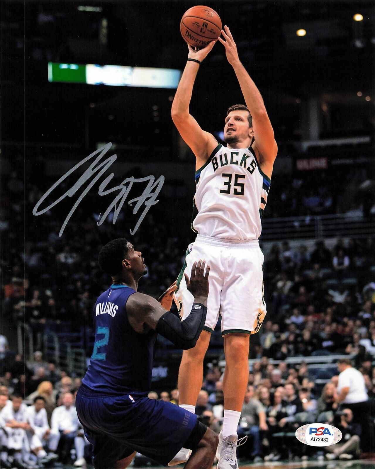 MIRZA TELETOVIC signed 8x10 Photo PSA/DNA Bucks Autographed