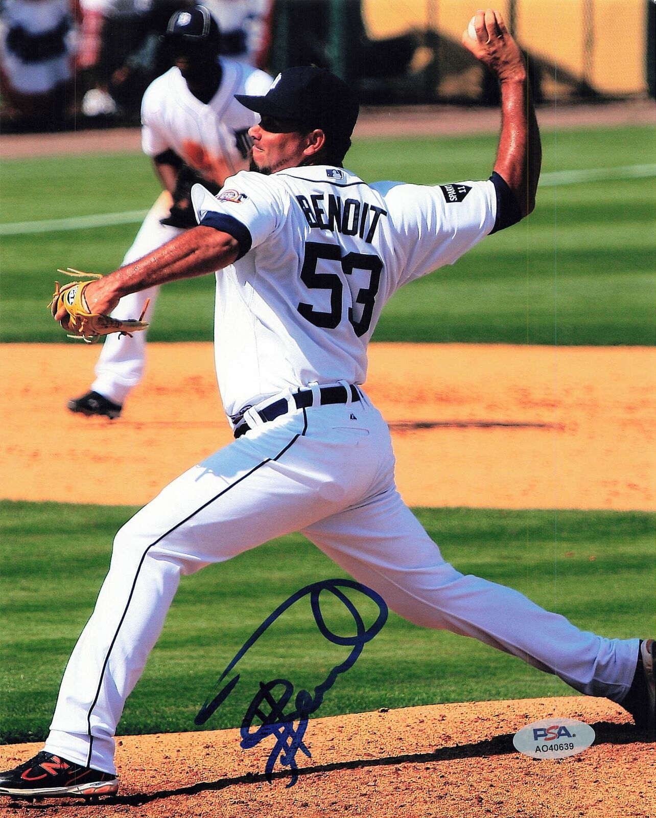 JOAQUIN BENOIT signed 8x10 photo PSA/DNA Detroit Tigers Autographed