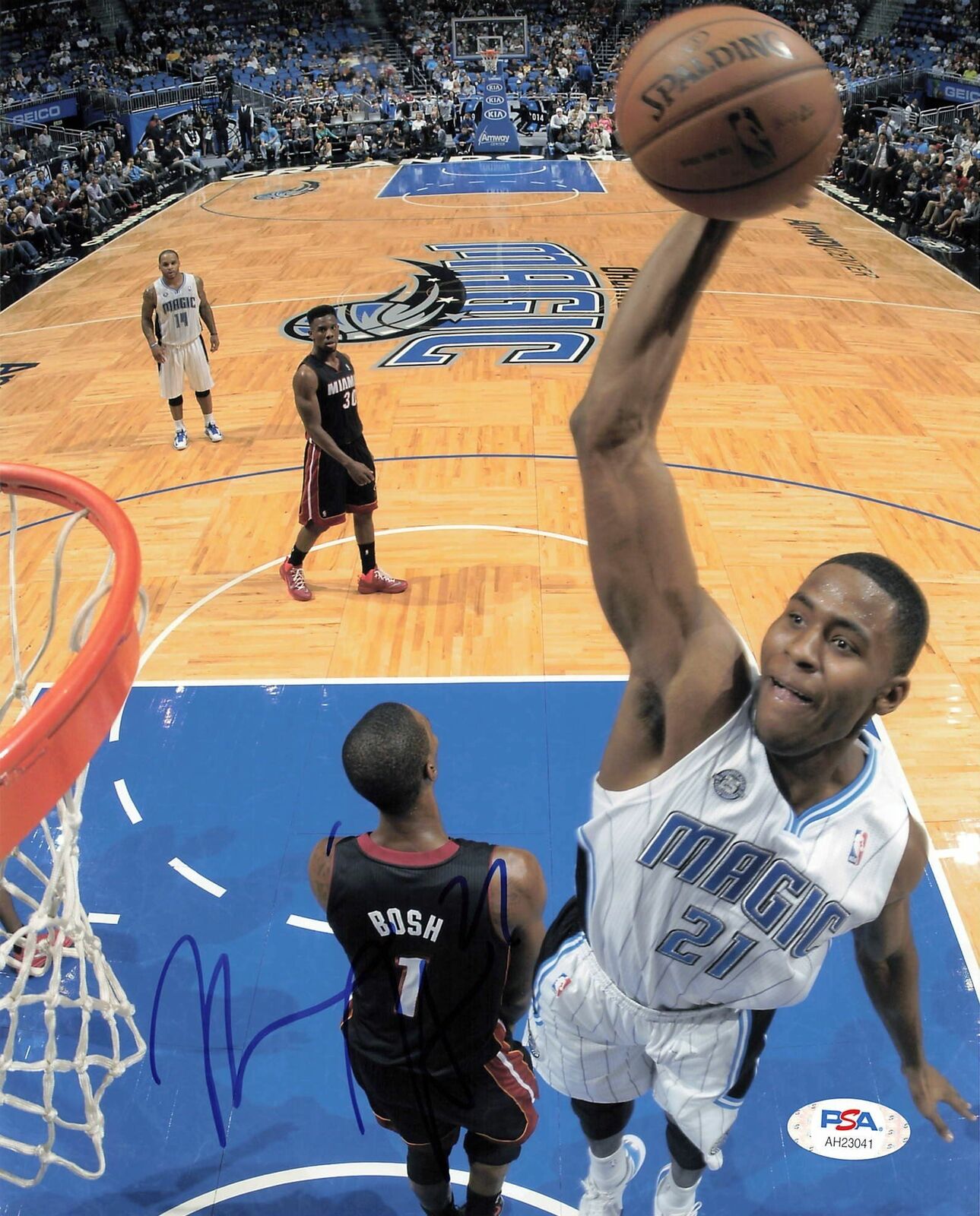 Maurice Harkless signed 8x10 photo PSA/DNA Orlando Magic Autographed