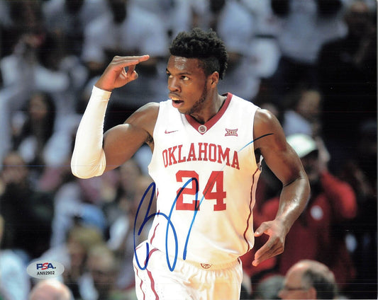 Buddy Hield Signed 8x10 photo PSA/DNA Oklahoma Sooners Autographed 76ers