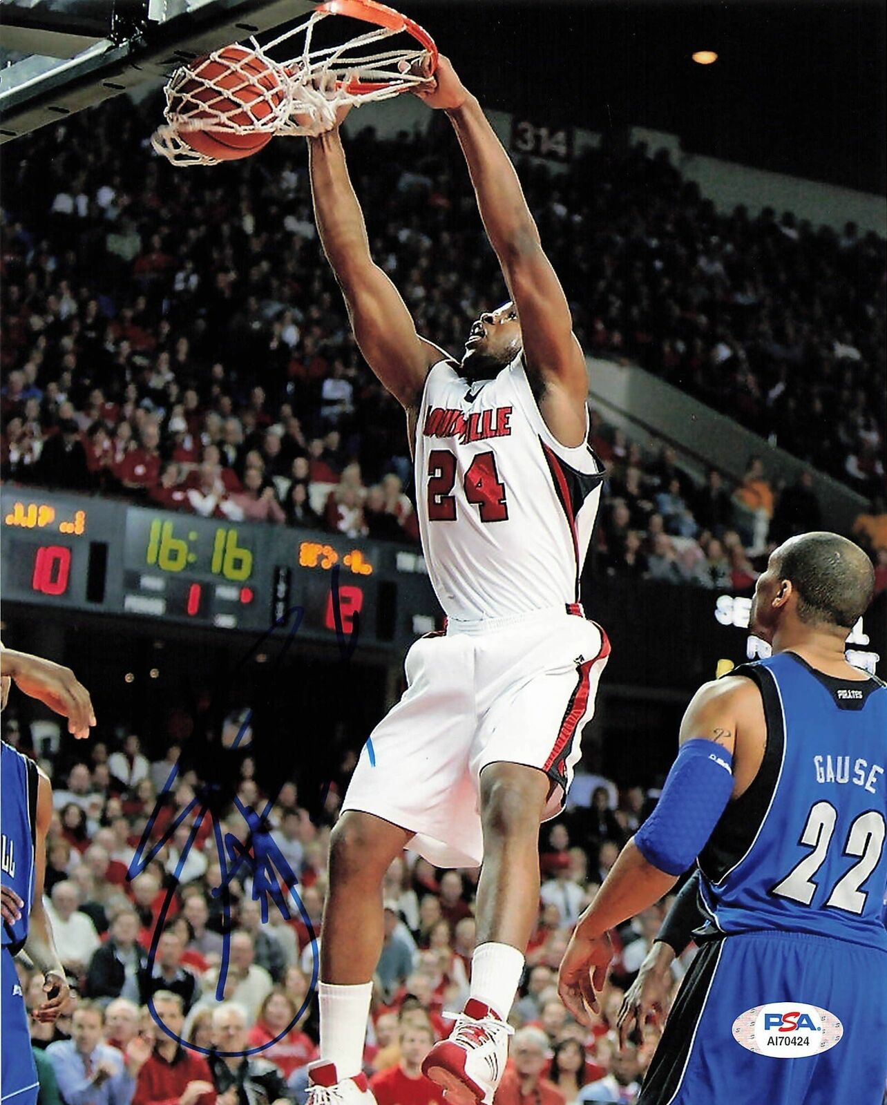 Samardo Samuels signed 8x10 photo PSA/DNA Louisville Cardinals Autographed