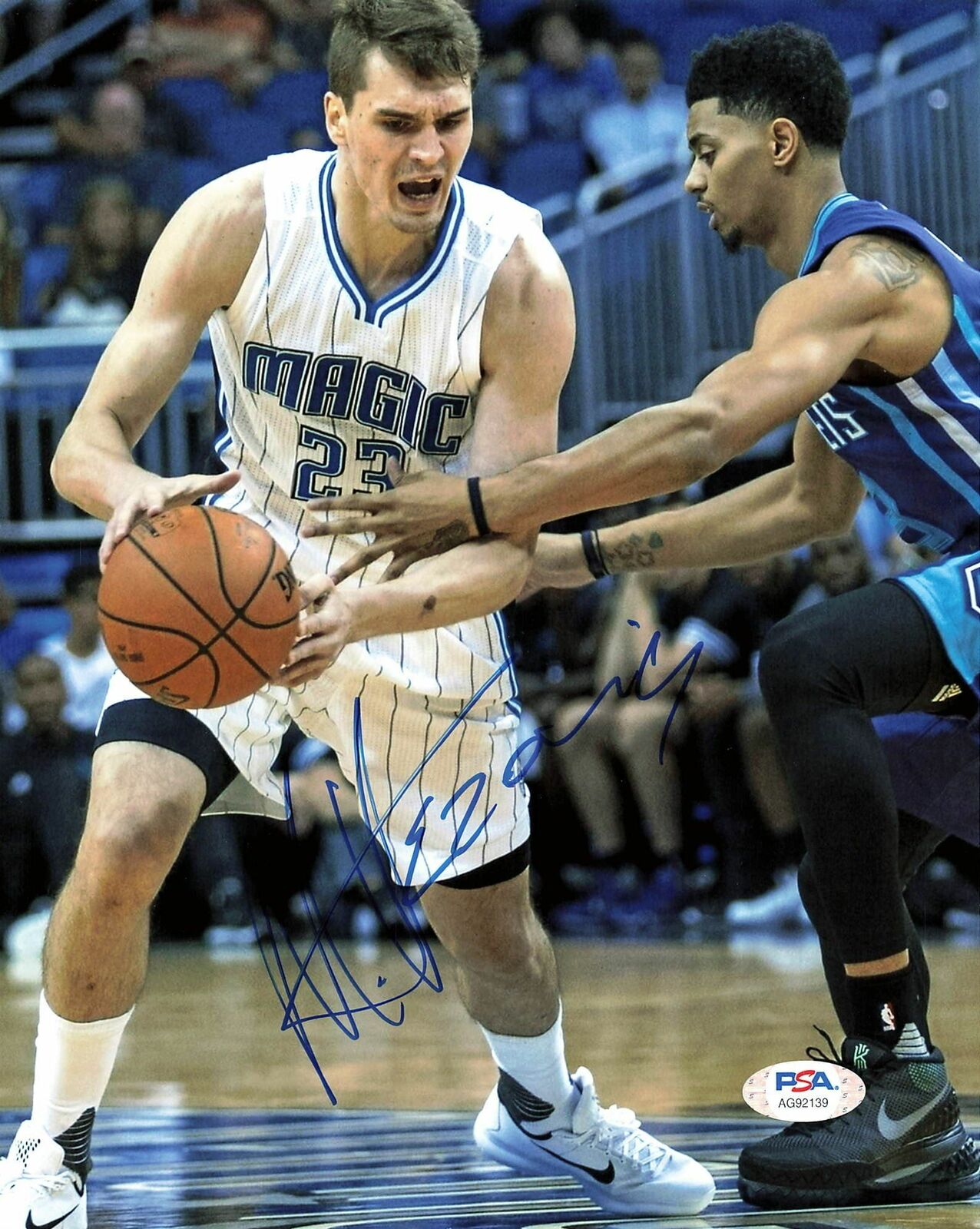 Mario Hezonja signed 8x10 photo PSA/DNA Orlando Magic Autographed