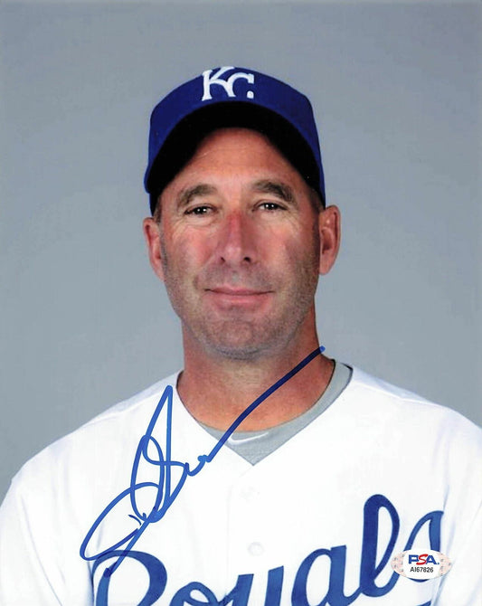 Dale Sveum signed 8x10 photo PSA/DNA Kansas City Royals Autographed