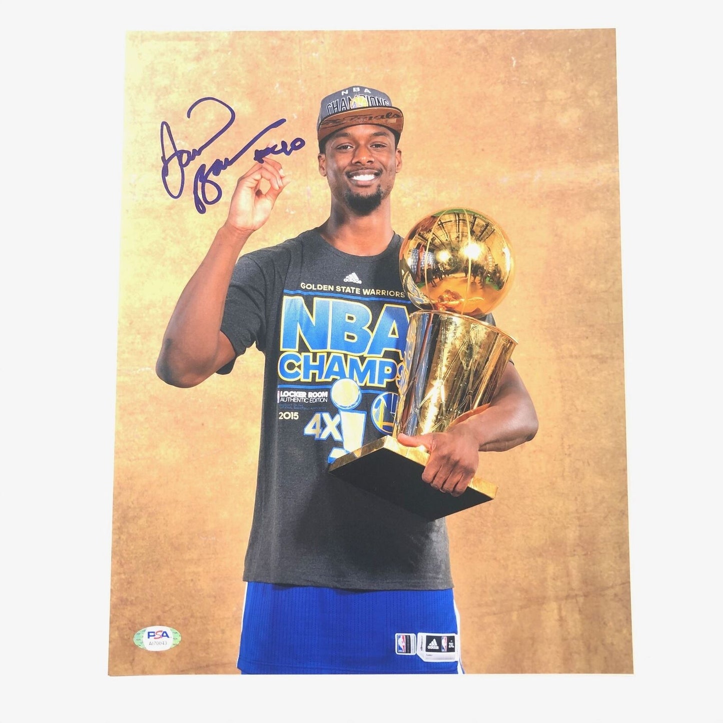 Harrison Barnes signed 11x14 photo PSA/DNA Golden State Warriors Autographed