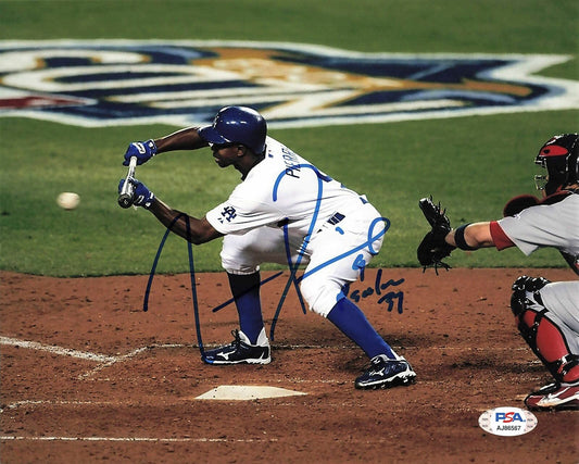 JUAN PIERRE signed 8x10 photo PSA/DNA LA Dodgers Autographed