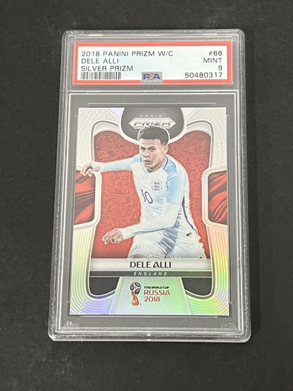 2018 Panini Prizm World Cup #66 Dele Alli PSA 9