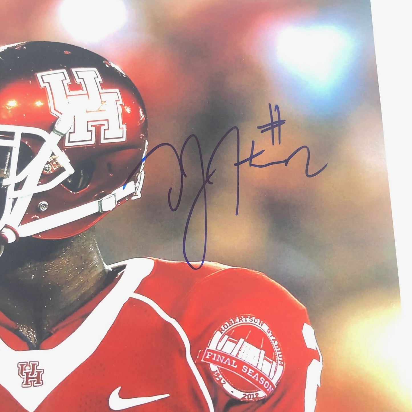 DJ Hayden signed 11x14 photo PSA/DNA Houston Cougars Autographed