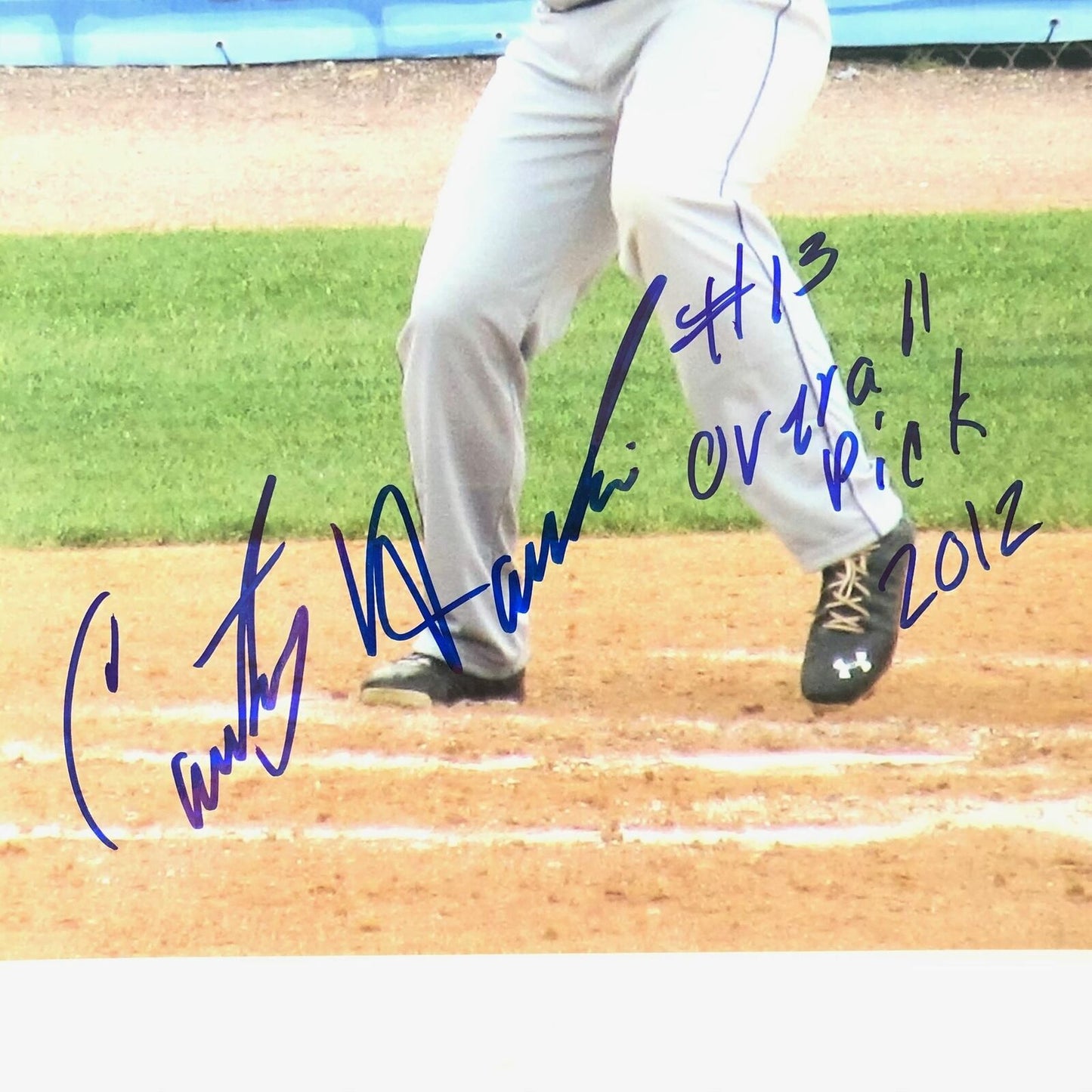 Courtney Hawkins signed 11x14 photo PSA/DNA Chicago White Sox Autographed