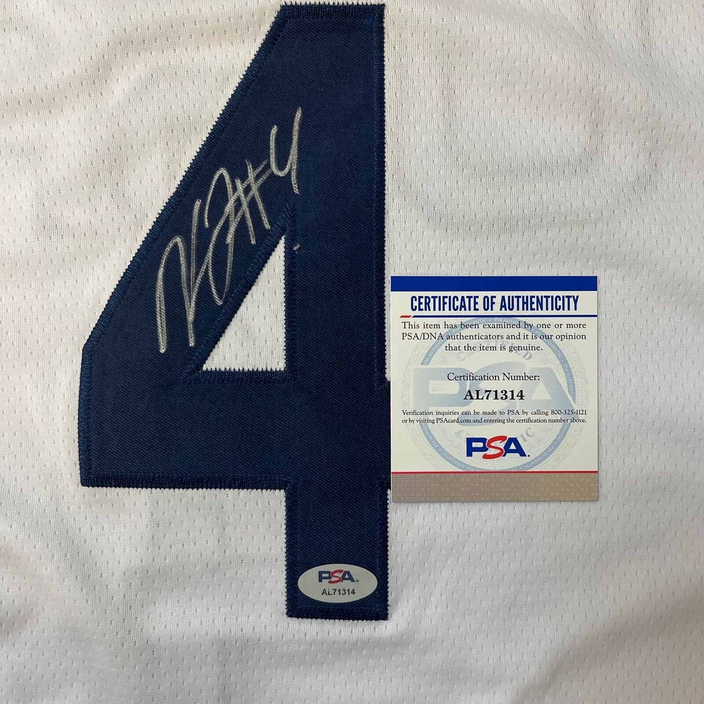 Keldon Johnson signed jersey PSA/DNA Team USA Autographed