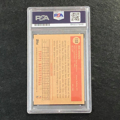 2005-06 Topps 1952 Style #133 Ike Diogu Signed Card AUTO PSA Slabbed Warriors