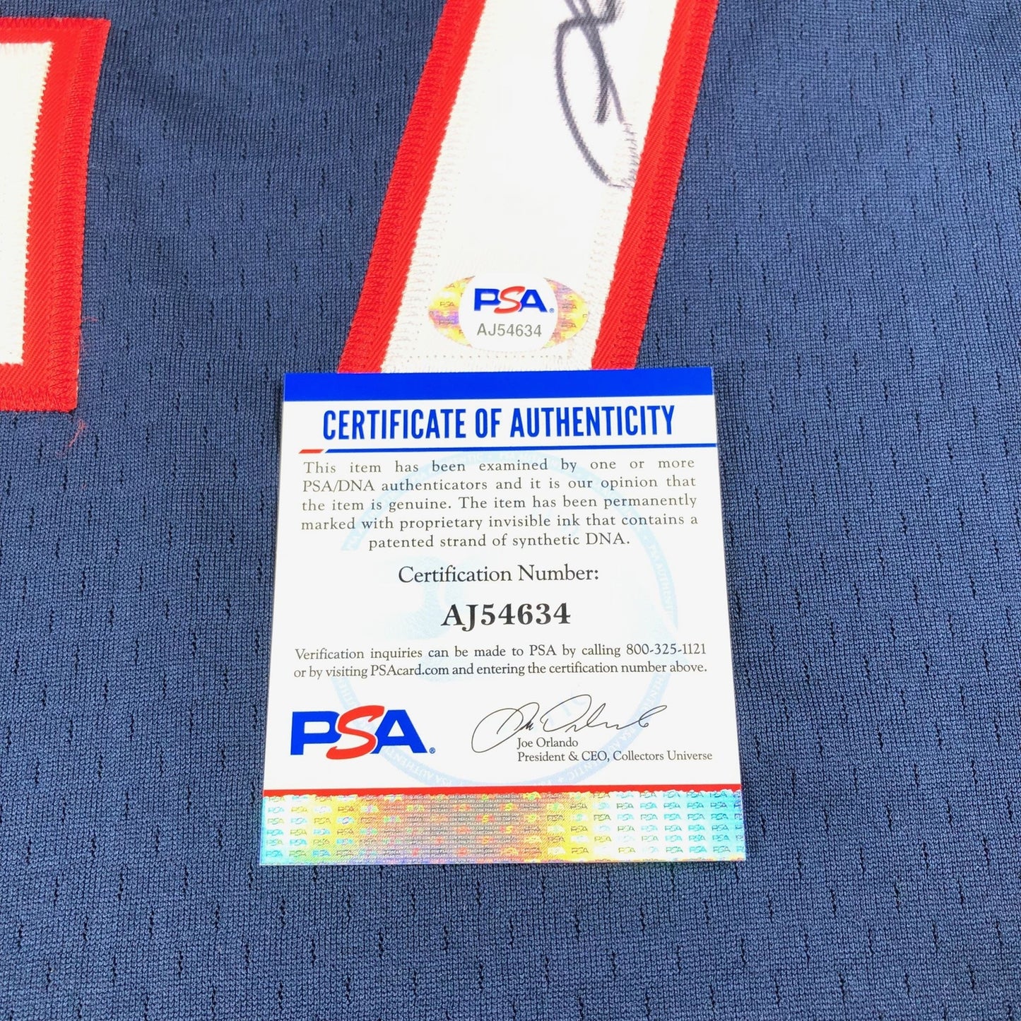 LANCE BRIGGS Signed Jersey PSA/DNA Chicago Bears Autographed