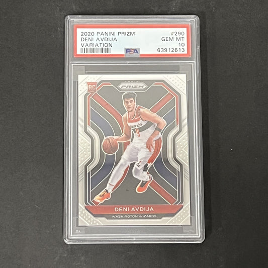 2020 Panini Prizm #290 Deni Avdija PSA 10