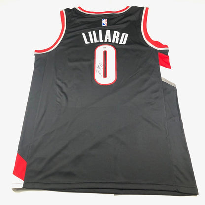 Damian Lillard Signed Jersey PSA/DNA Portland Trail Blazers Autographed