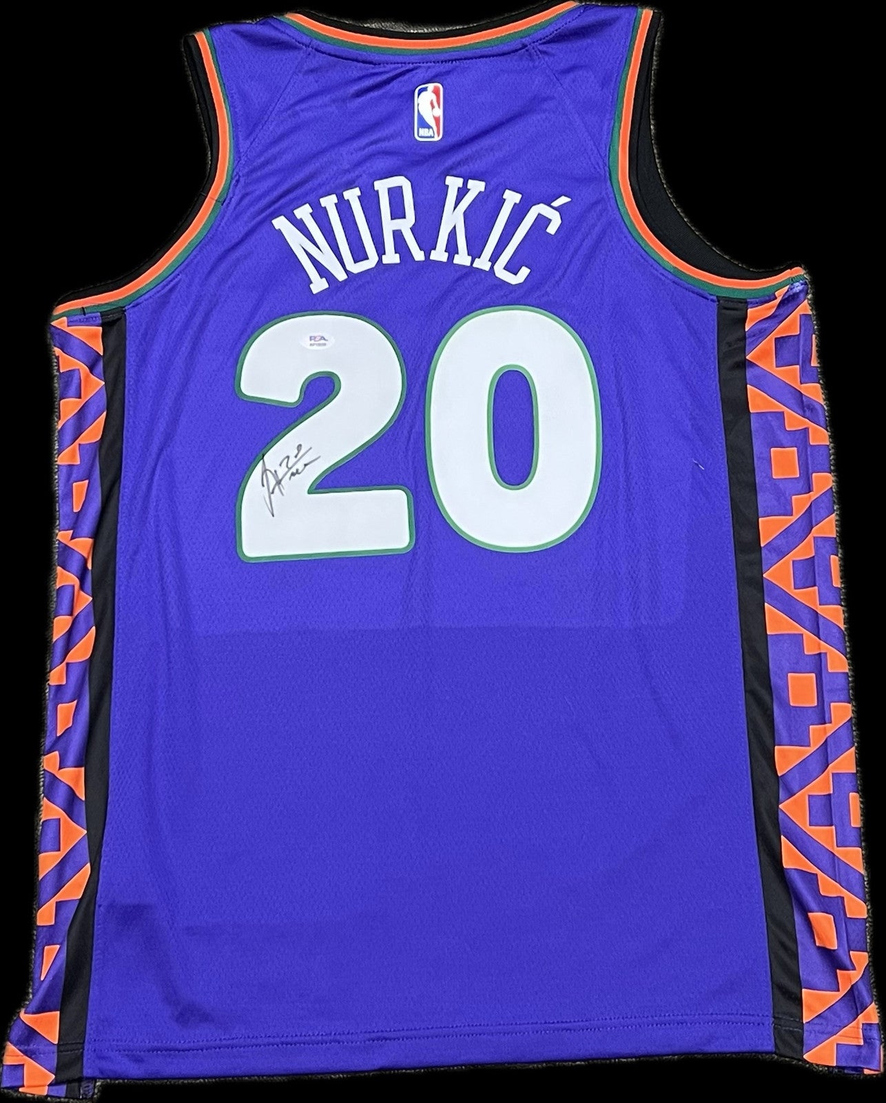 Jusuf Nurkic Signed Jersey PSA Phoenix Suns Autographed