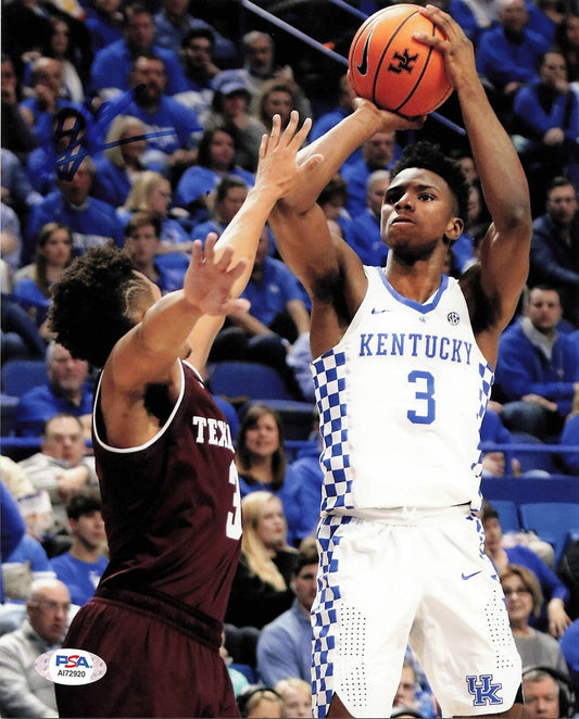 HAMIDOU DIALLO signed 8x10 photo PSA/DNA Kentucky Detroit Pistons Autographed