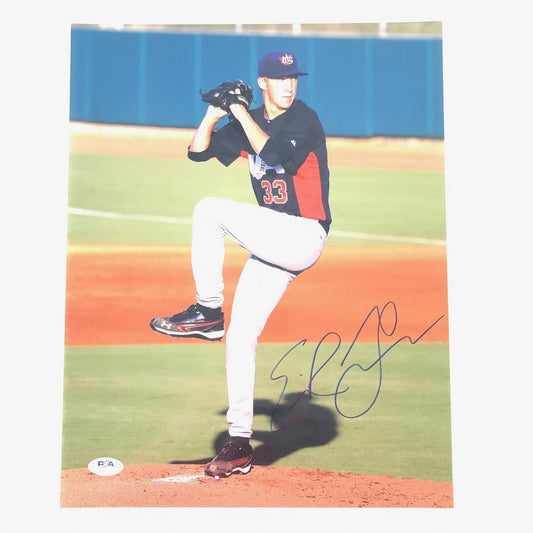 Erick Fedde signed 11x14 Photo PSA/DNA Nationals autographed