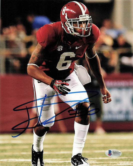 Ha Ha Clinton-Dix signed 8x10 photo BAS Beckett Alabama Crimson Tide Autographed