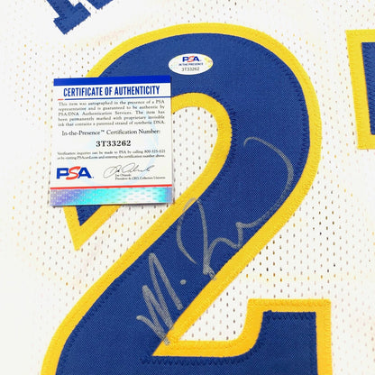 Mitch Richmond Signed Jersey PSA/DNA Golden State Warriors Autographed