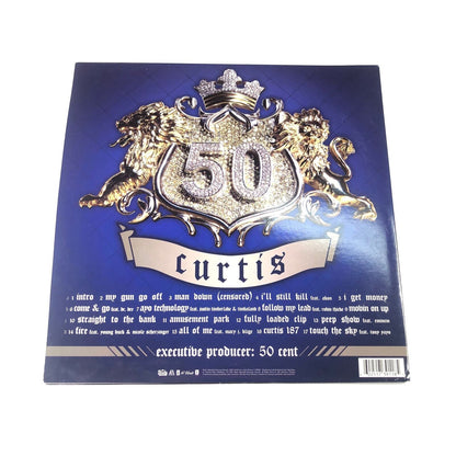 50 Cent signed Curtis LP Vinyl PSA/DNA Album autographed