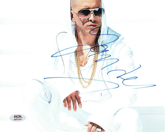 Yandel signed 8x10 photo PSA/DNA Autographed