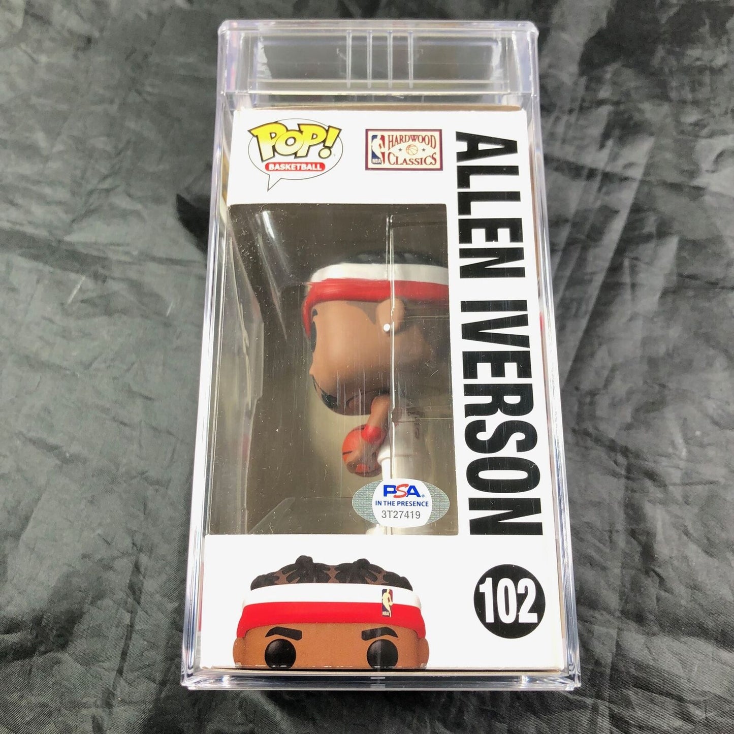 Allen Iverson Signed Funko Pop PSA/DNA Encapsulated Philadelphia 76ers Auto
