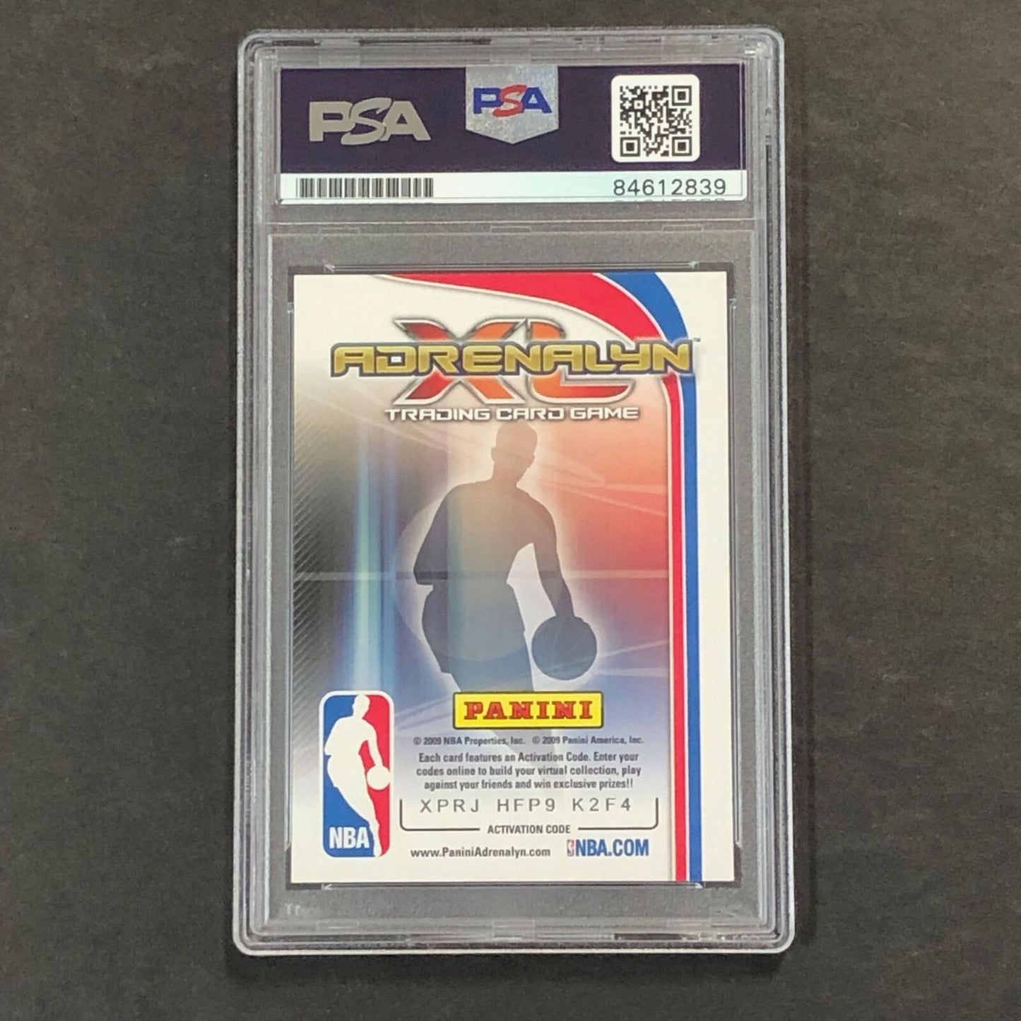 2009-10 Adrenalyn XL #125 Spencer Hawes Signed Card AUTO PSA/DNA Slabbed Kings