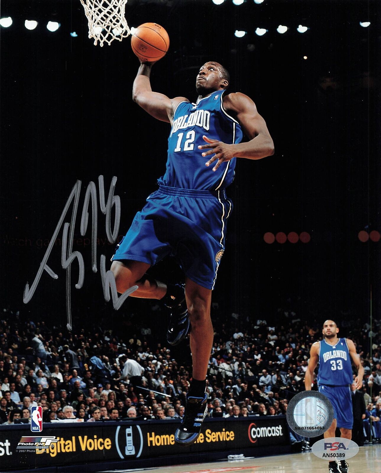 Dwight Howard signed 8x10 photo PSA/DNA Orlando Magic Autographed