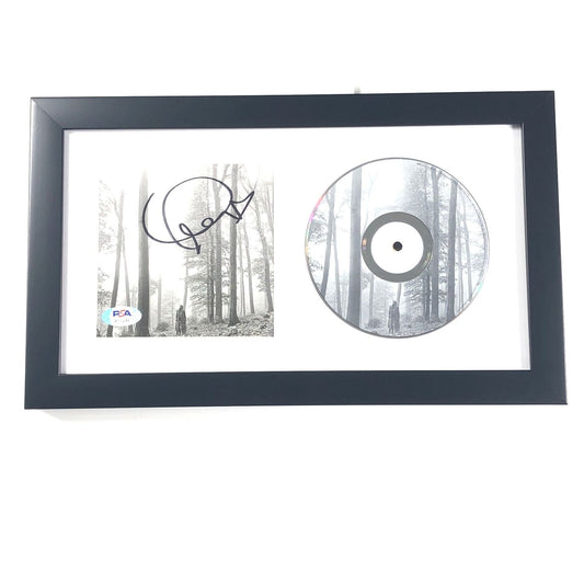 Taylor Swift Signed CD Cover Framed PSA/DNA Folklore Autographed