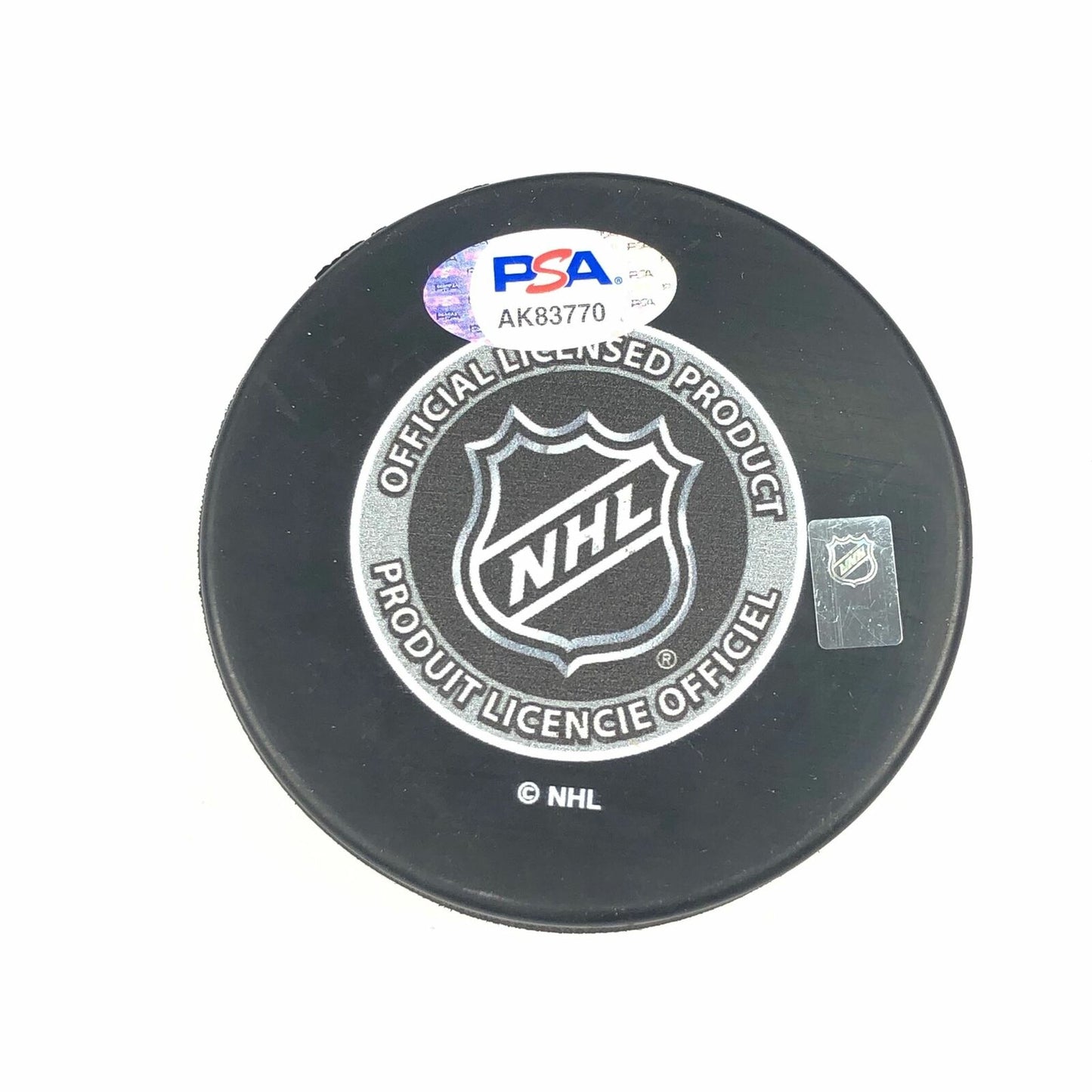 CALVIN de HAAN signed Hockey Puck PSA/DNA Chicago Blackhawks Autographed