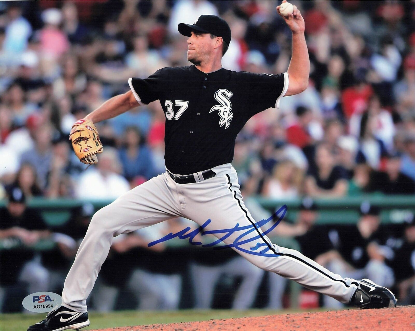 MATT THORNTON Signed 8x10 Photo PSA/DNA White Sox Autographed