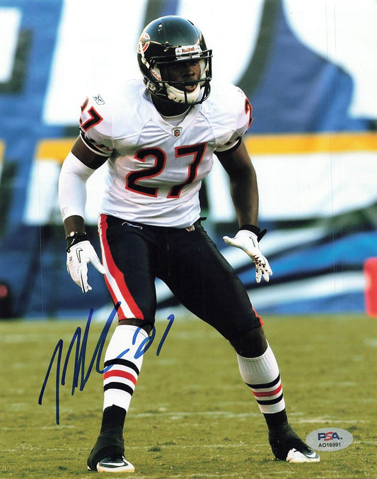 MIKE WRIGHT Signed 8x10 photo PSA/DNA Chicago Bears Autographed