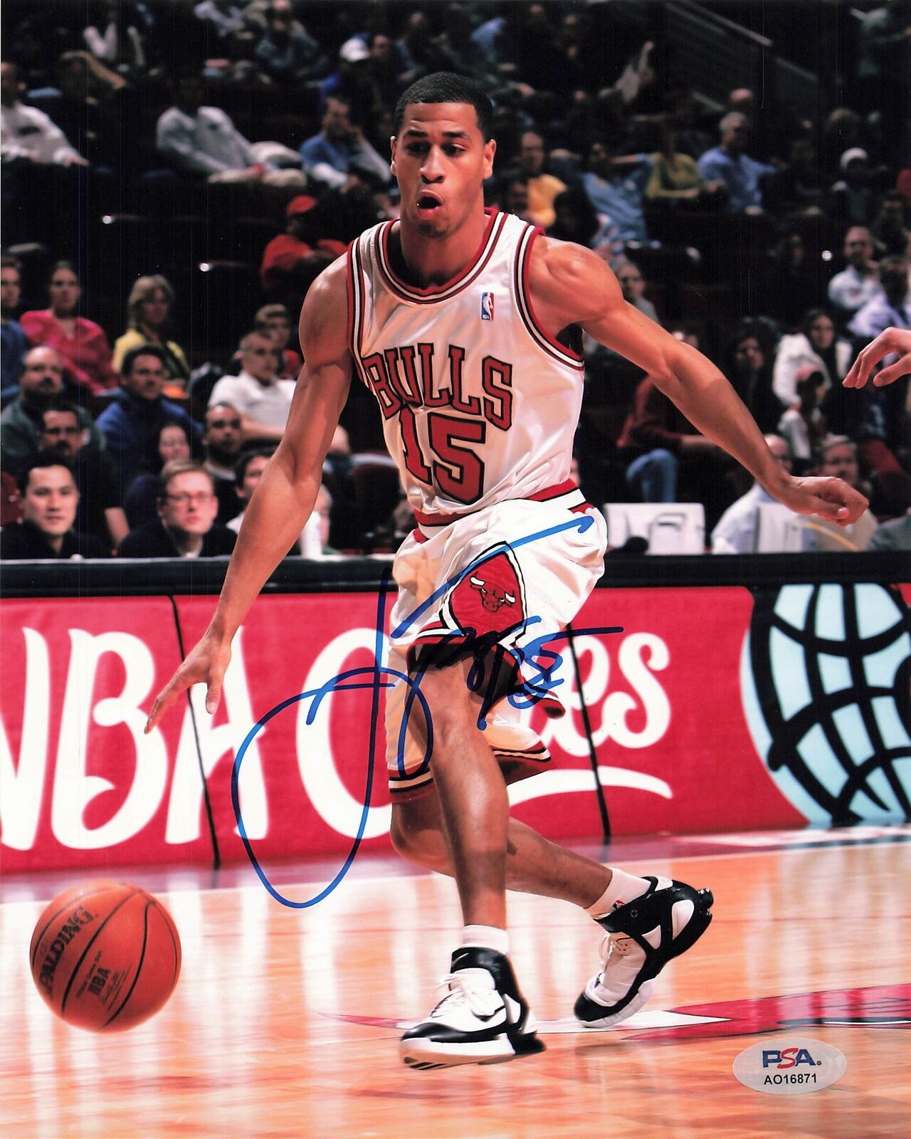 Jannero Pargo signed 8X10 photo PSA/DNA Chicago Bulls Autographed