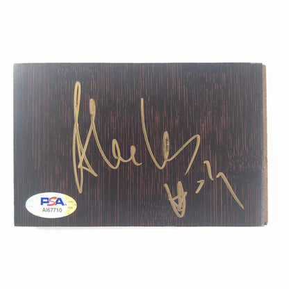 Alex Len Signed Floorboard PSA/DNA Washington Wizards Autographed