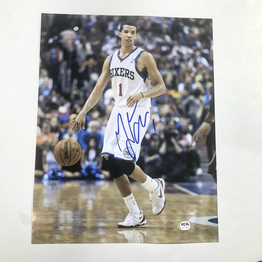 Michael Carter-Williams signed 11x14 photo PSA/DNA Sixers Magic Autographed