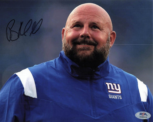 Brian Daboll signed 8x10 photo PSA/DNA Autographed New York Giants Head Coach