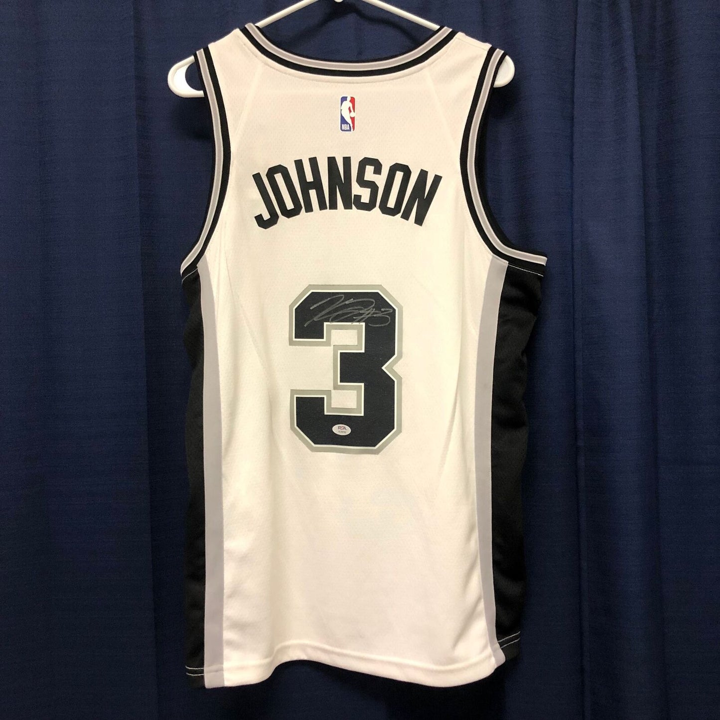 Keldon Johnson signed jersey PSA/DNA San Antonio Spurs Autographed